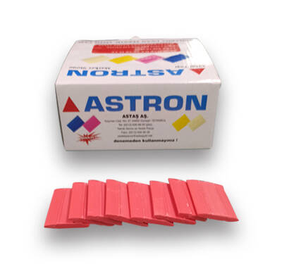 Astron Kırmızı Sabun Çizgi Taşı