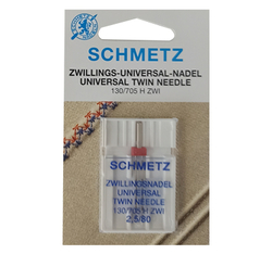 SCHMETZ - 2.5/80 Ev Tipi Çiftli Makine İğnesi